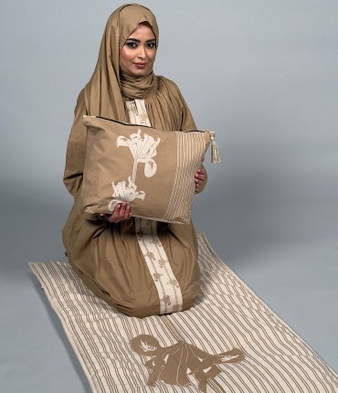 طقم صلاة لف - بيج