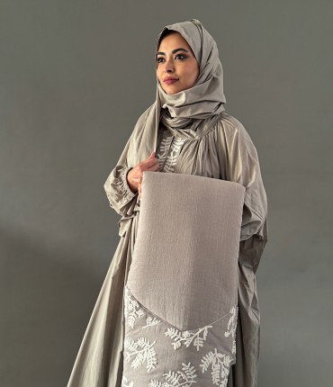 SCARF PRAYER SET - GRAY