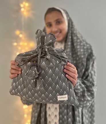 KIDS GOWN - GRAY 