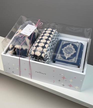 GIFT PACKAGE - SCARF - NAVY