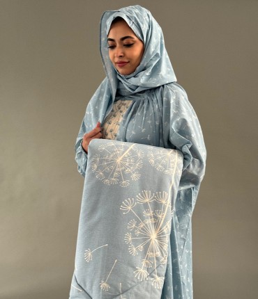 SCARF PRAYER SET - BLUE