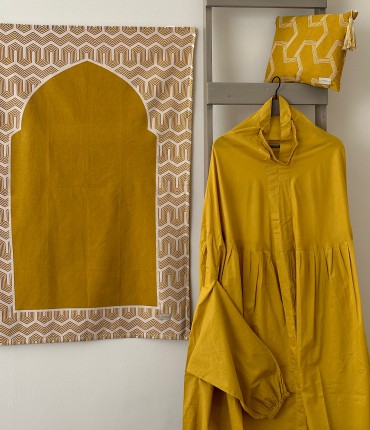  TRAVEL PRAYER SET - MUSTARD