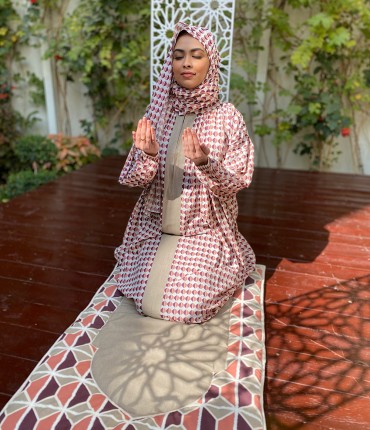 SCARF PRAYER SET - PINK 