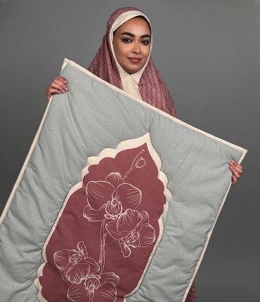 طقم صلاة - وردي