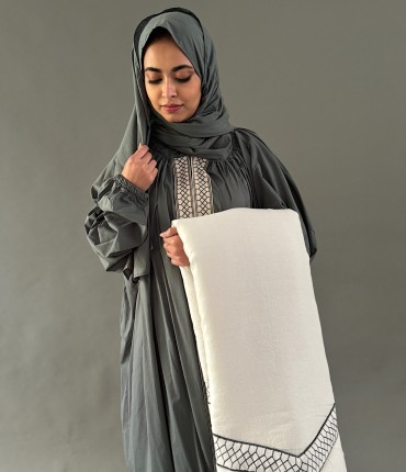 SCARF PRAYER SET - GRAY