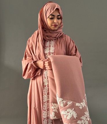 SCARF PRAYER SET - DUSTY PINK