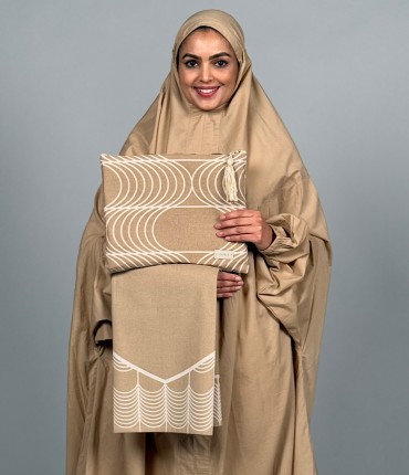 طقم صلاة للسفر - بيج