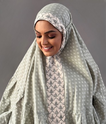 ثوب صلاة - رمادي