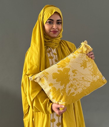 SCARF PRAYER   SET - MUSTARD