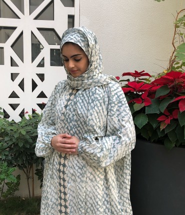 SCARF PRAYER SET - GRAY