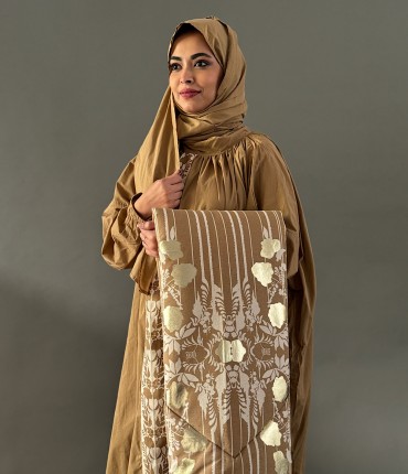 SCARF PRAYER SET - DARK BEIGE