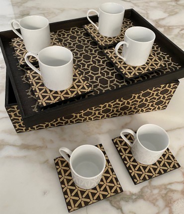 TURKISH COFFEE SET OF 6