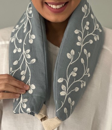 HOTBAG LEAFS -LIGHT BLUE