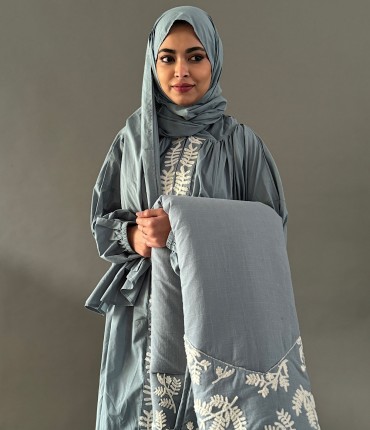 SCARF PRAYER SET - BLUE