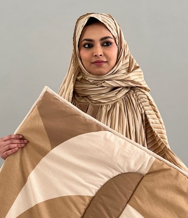 SCARF PRAYER SET - BEIGE 