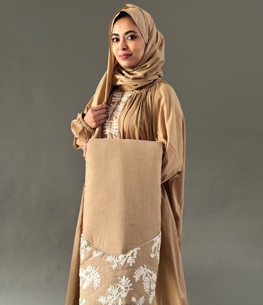 SCARF PRAYER SET - BEIGE