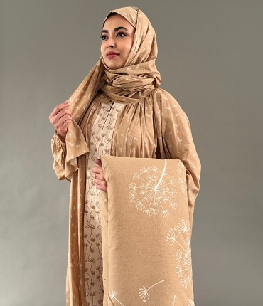 SCARF PRAYER SET - BEIGE