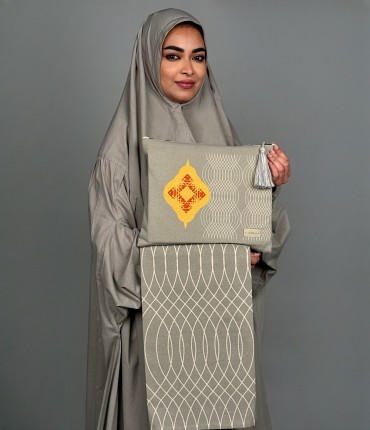  TRAVEL PRAYER SET - GRAY