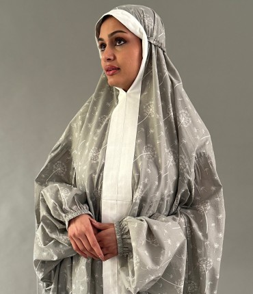 PRAYER GOWN - GRAY