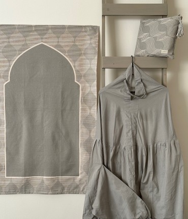  TRAVEL PRAYER SET - GRAY