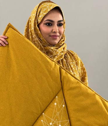 SCARF PRAYER SET -  MUSTARD 