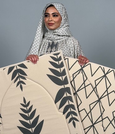 SCARF PRAYER SET - GRAY