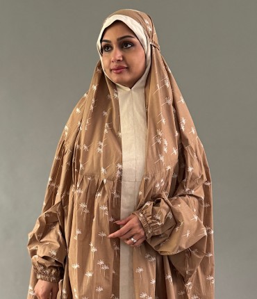 PRAYER GOWN - DARK BEIGE