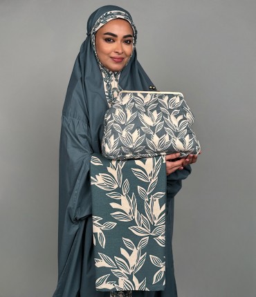 طقم صلاة - أزرق بترولي