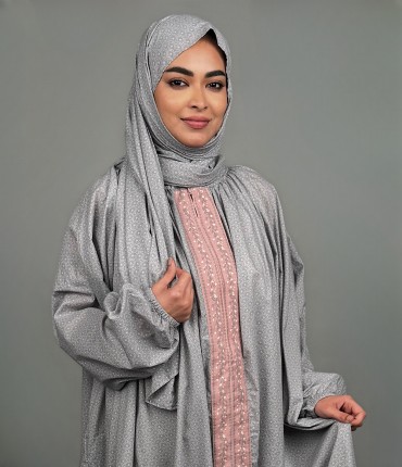 PRAYER GOWN - GRAY