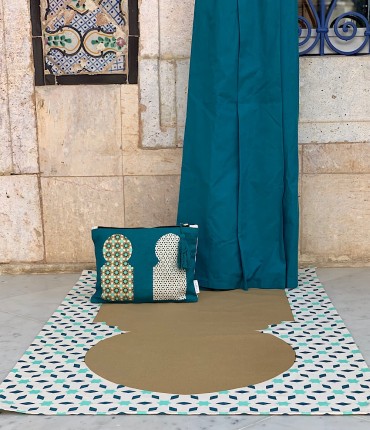 SKIRT MOROCCAN TRAVEL SET -  BLUE