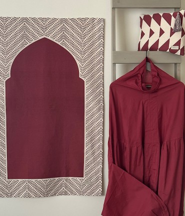  TRAVEL PRAYER SET - MAROON