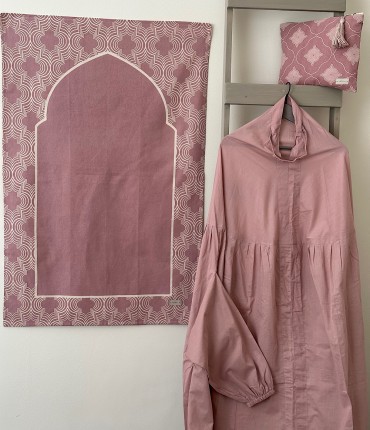  TRAVEL PRAYER SET - DUSTY PINK