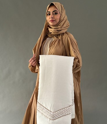 SCARF PRAYER SET - BEIGE