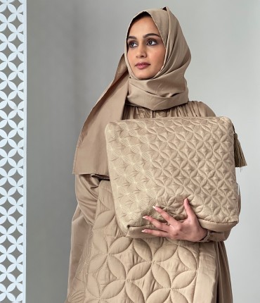SCARF PRAYER   SET - BEIGE