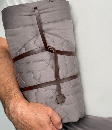 MEN PRAYER RUG - GRAY 