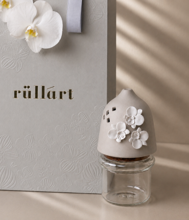 CERAMIC MUBKHAR & DIFFUSER - SMALL
