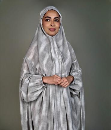 ثوب صلاة - رمادي