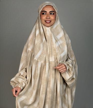 PRAYER GOWN - BEIGE