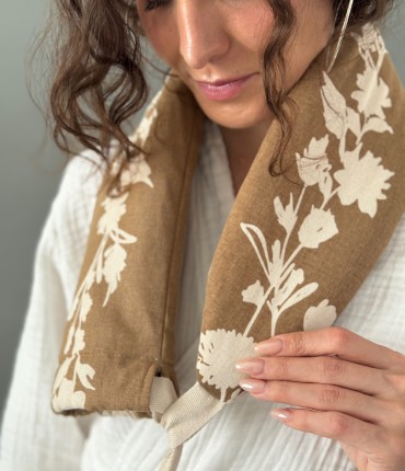 HOTBAG FLOWERS - BEIGE