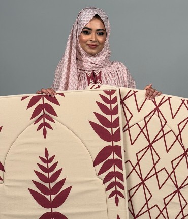 SCARF PRAYER SET - MAROON