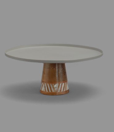 CAKE STAND - GRAY