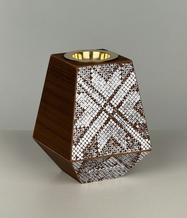 WOODEN MUBKHAR 