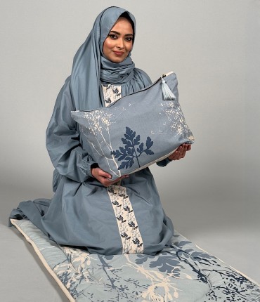 SCARF PRAYER SET - BLUE