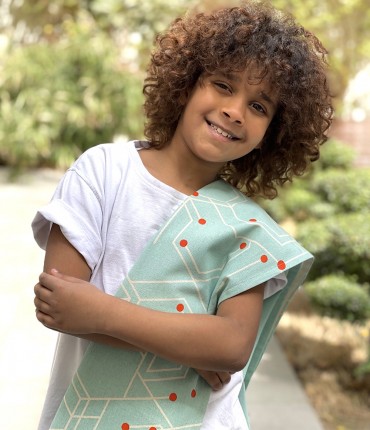 BOYS PRAYER SET - AQUA