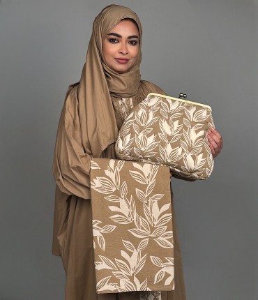 SCARF PRAYER SET - BEIGE 